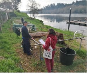Acompanhamento da pesca dos salmão 