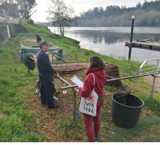 contacto com pescadores